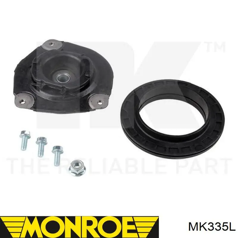 BSJ10074 Delphi Soporte amortiguador delantero izquierdo