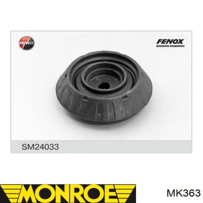 Soporte del amortiguador delantero 803348 Sachs