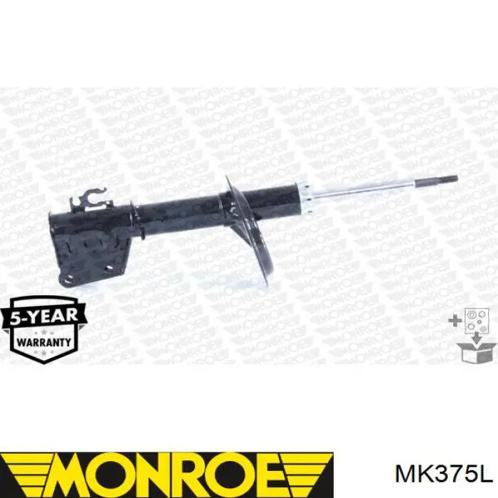 Soporte del amortiguador delantero izquierdo MK375L Monroe
