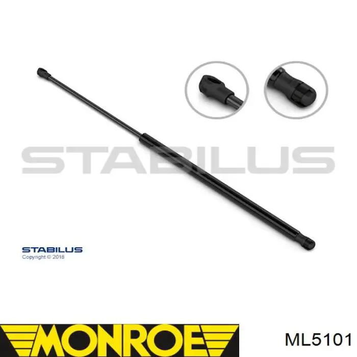 Amortiguador de maletero Monroe ML5101 precio, desde 12,55 EUR