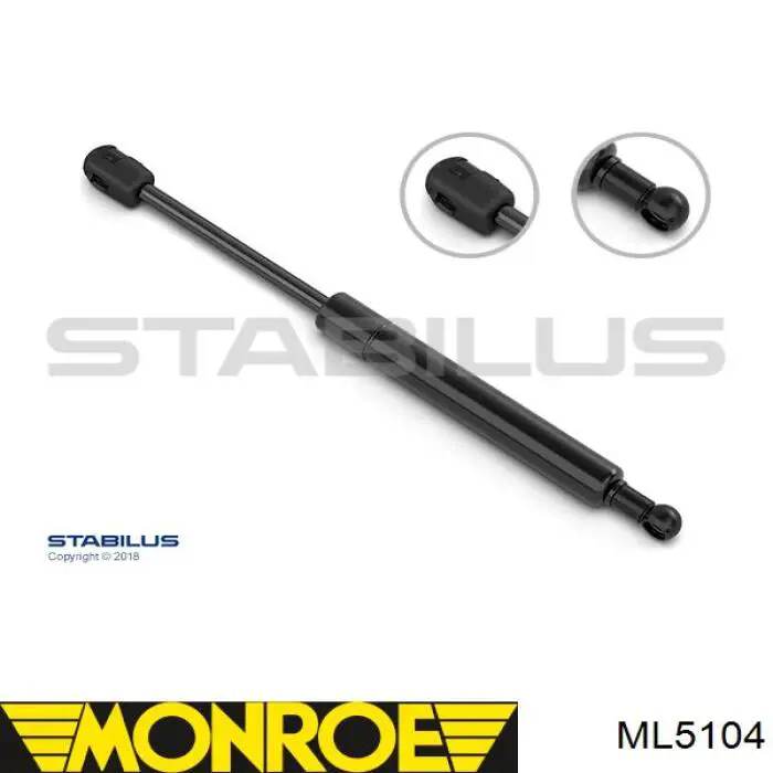 Comprar GS0103 Magneti Marelli Amortiguador de puerta trasera