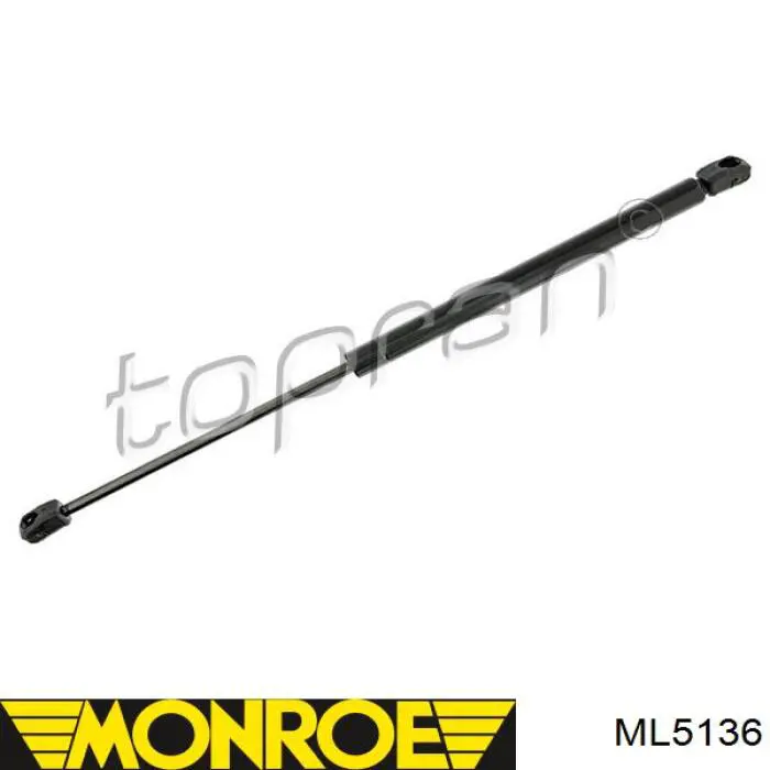 Amortiguador maletero 2110054 Metzger