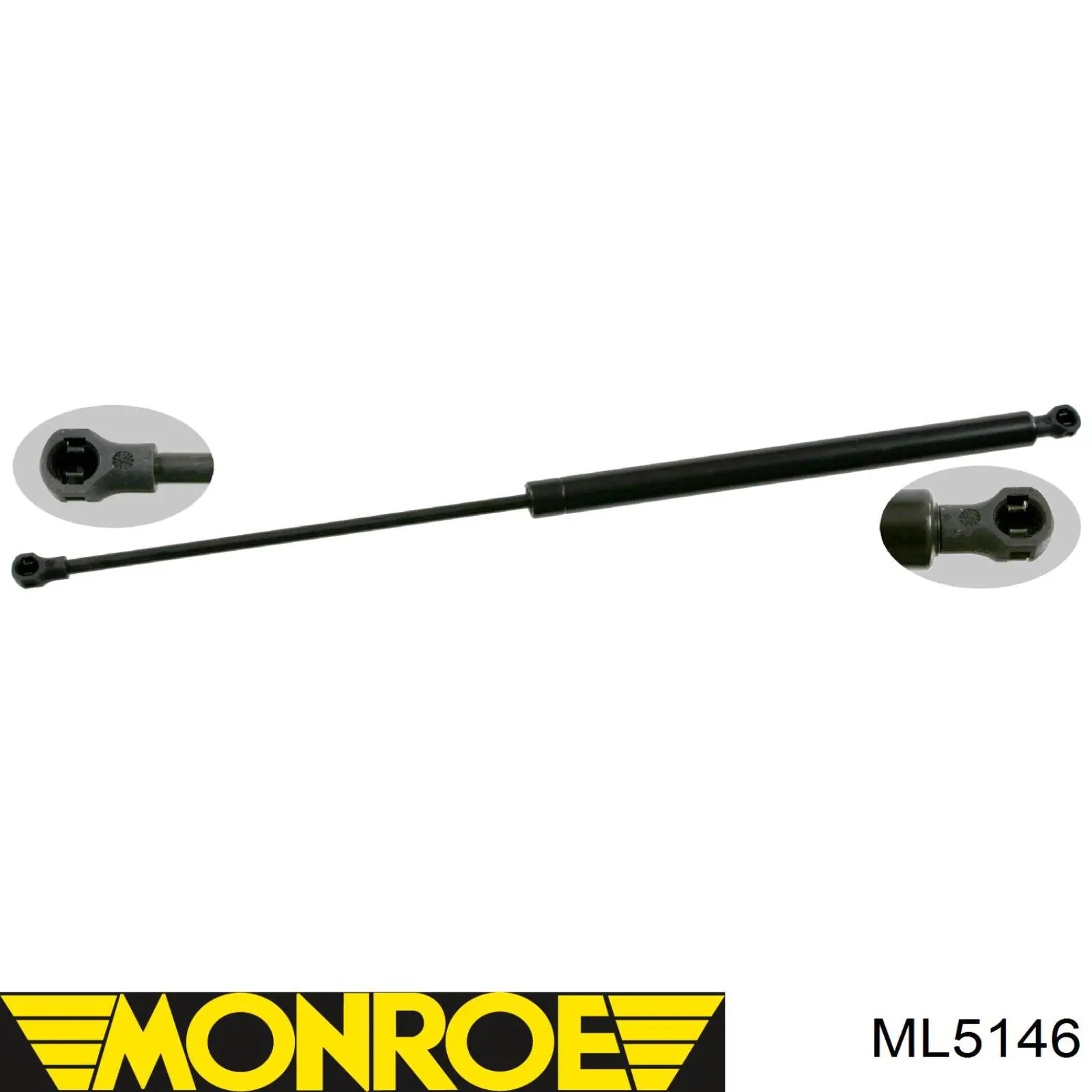 Amortiguador de maletero Peugeot 206 2A/C