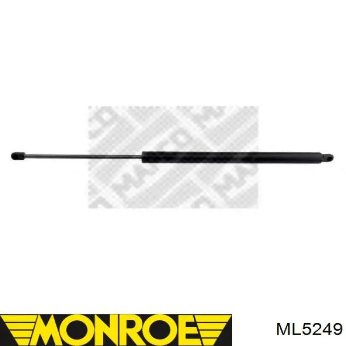 Muelle neumatico maletero VAG 7D0829331D