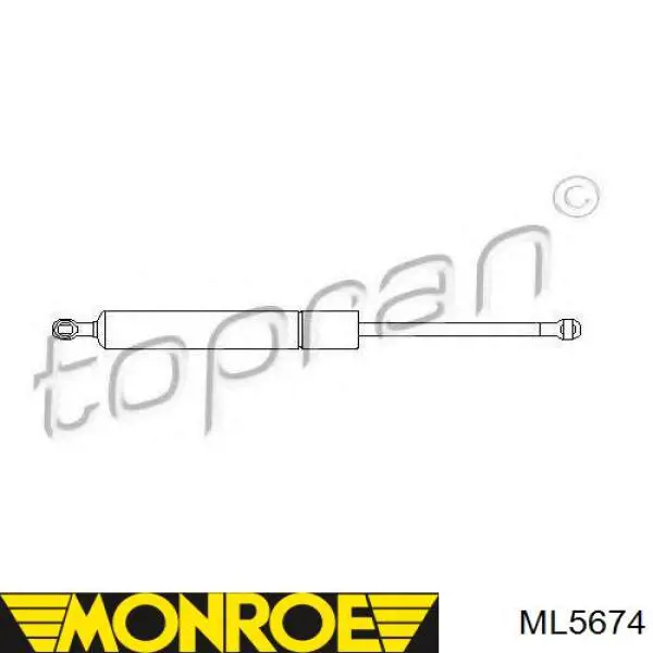 Amortiguador de maletero Ashika ZSA05019 precio, desde 19,44 EUR