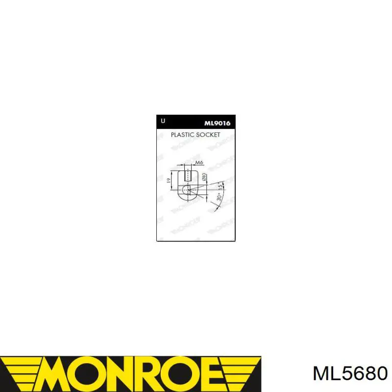 Amortiguador maletero A1707500036 Mercedes