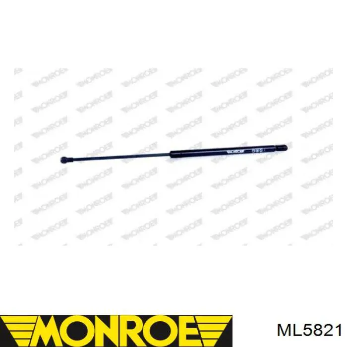 Amortiguador maletero 46432 Metalcaucho