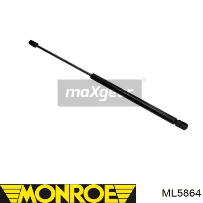 Muelle neumatico maletero Open Parts GSR644100
