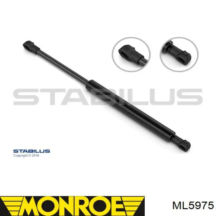 ML5975 Monroe amortiguador maletero