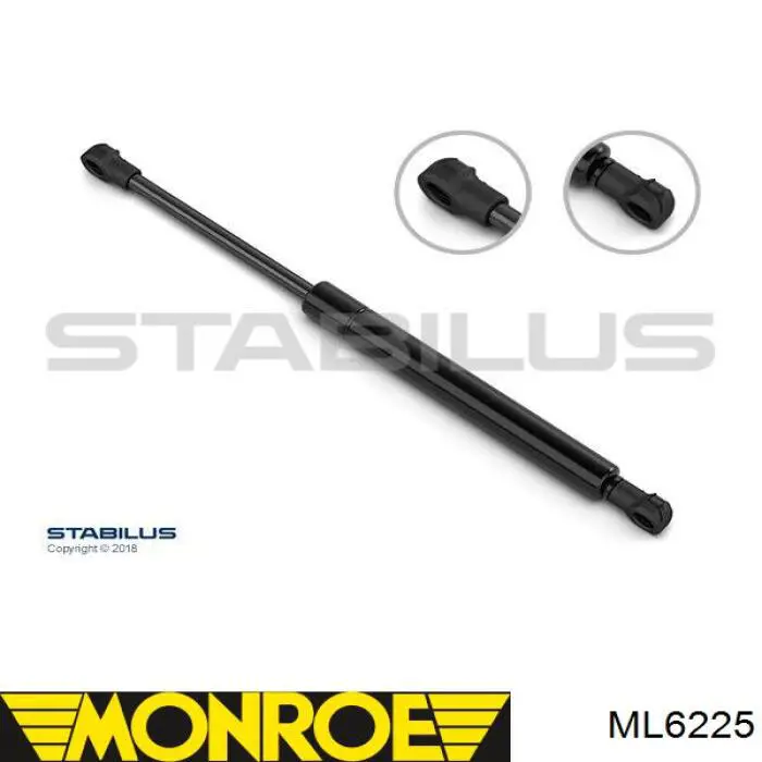 ML6225 Monroe Amortiguador de porton