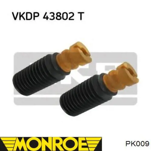 Tope de amortiguador trasero, suspensión + fuelle Toyota Celica T16