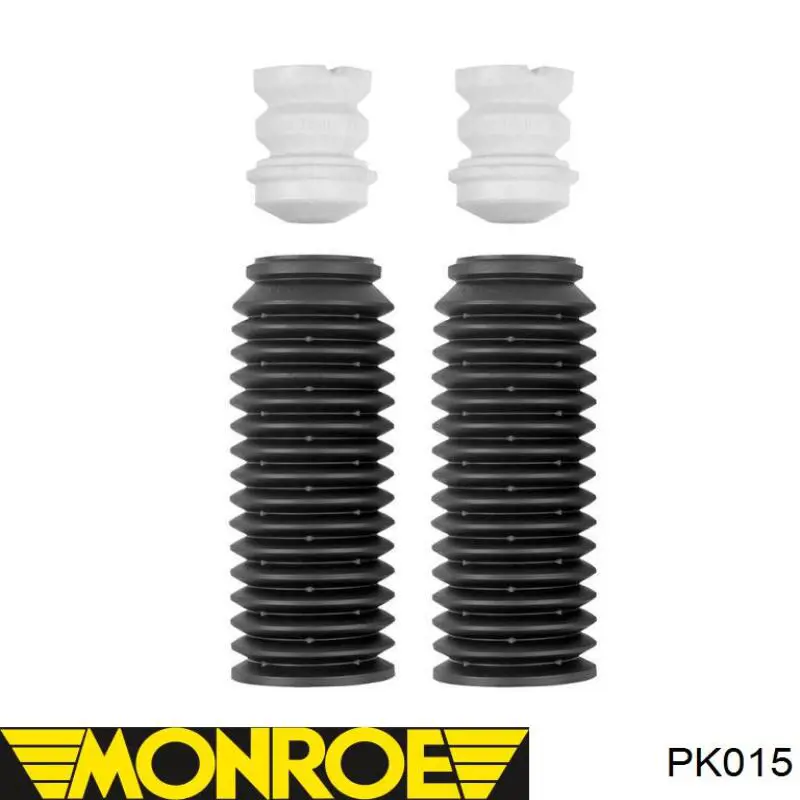 PK015 Monroe tope de amortiguador trasero, suspensión + fuelle