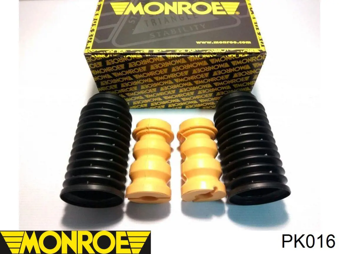 Comprar PK016 Monroe Tope de amortiguador trasero y guardapolvo