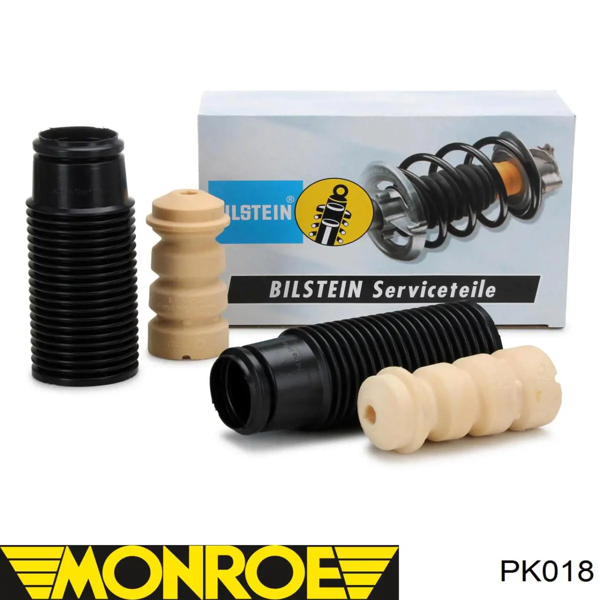 Topes de suspensión & guardapolvo amortiguador Monroe PK018