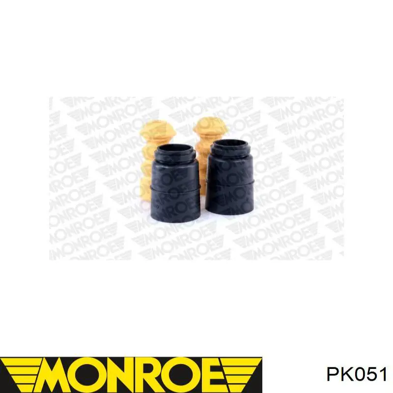 PK051 Monroe tope de amortiguador delantero, suspensión + fuelle