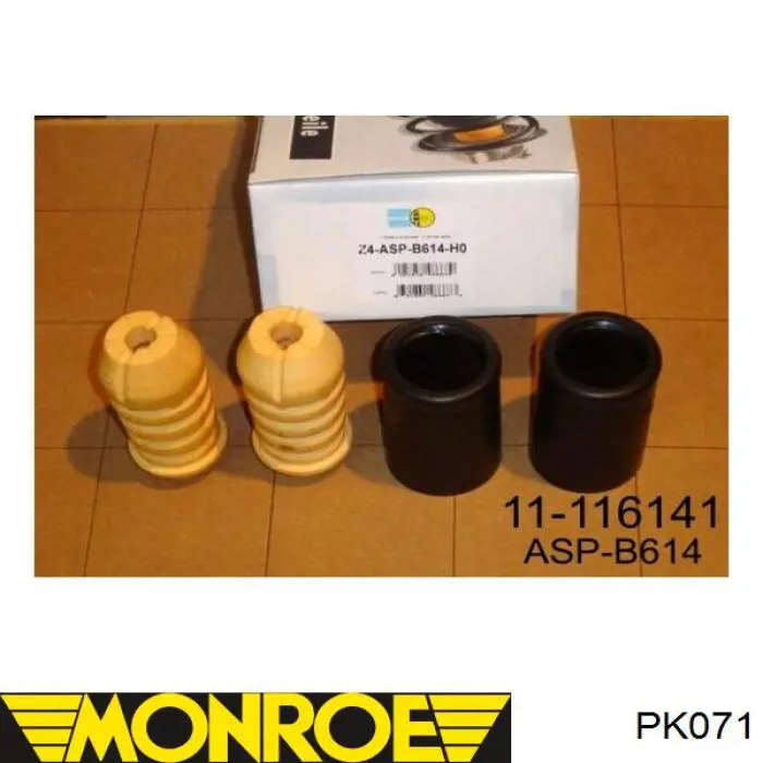 Tope de amortiguador delantero con guardapolvo PK071 Monroe