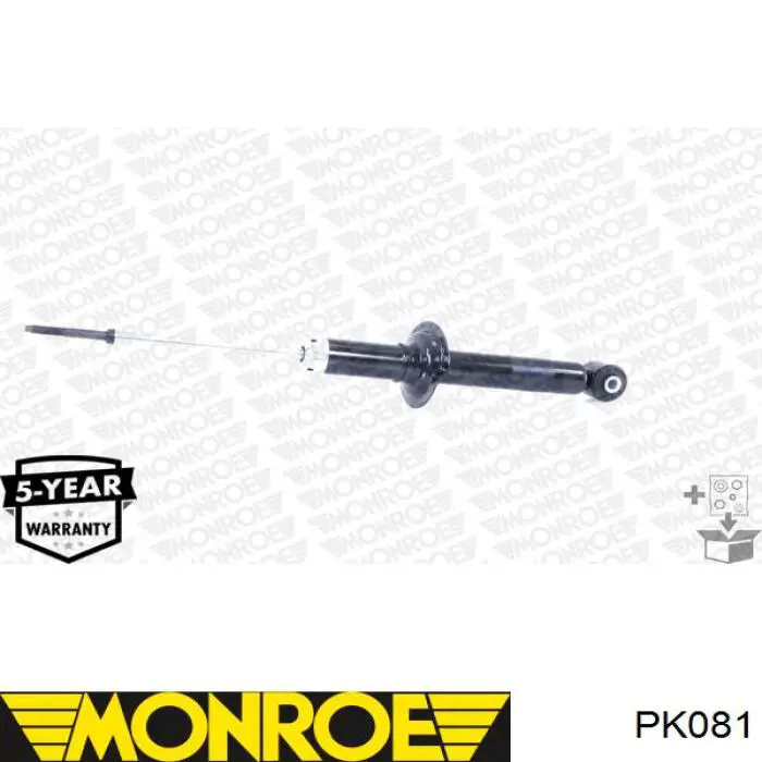 PK081 Monroe tope de amortiguador trasero, suspensión + fuelle