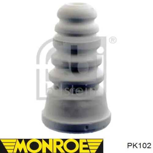 PK102 Monroe tope de amortiguador trasero, suspensión + fuelle