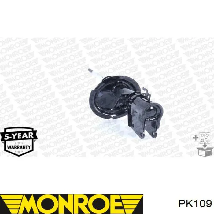PK109 Monroe tope de amortiguador delantero, suspensión + fuelle
