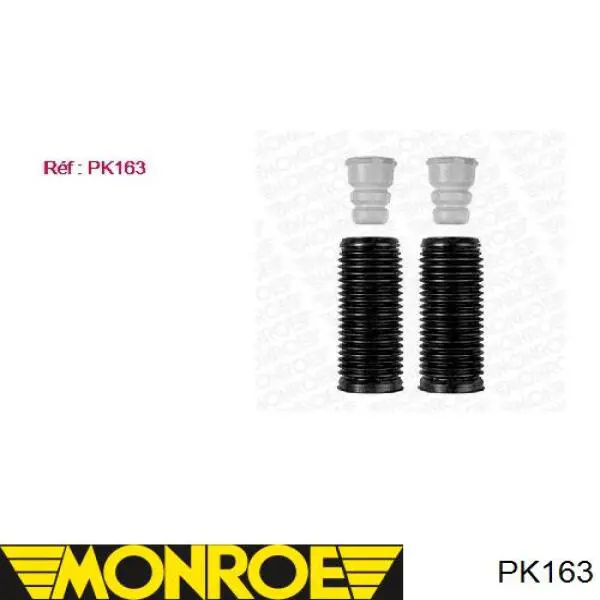 Tope de amortiguador delantero con guardapolvo PK163 Monroe