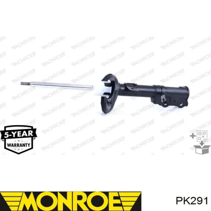 Tope de amortiguador delantero con guardapolvo PK291 Monroe