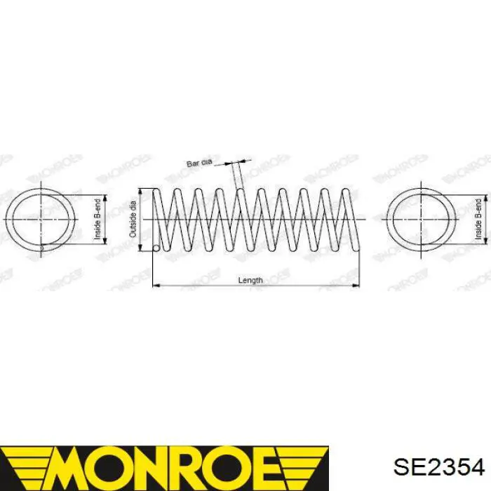 Comprar 5002RY Peugeot/Citroen Muelle delantero