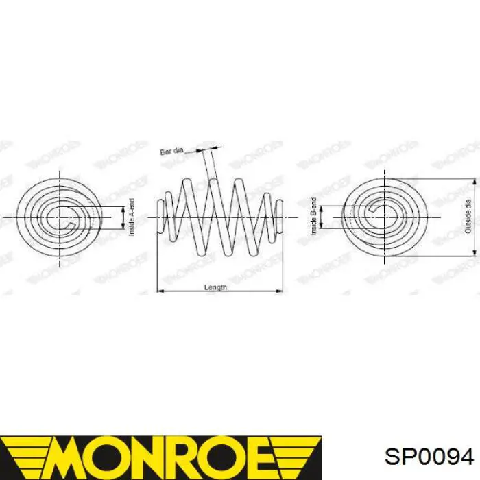 Muelle delantero VKDL32213 SKF