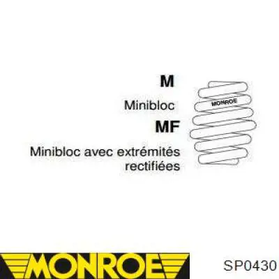 SP0430 Monroe muelle de suspensión eje trasero