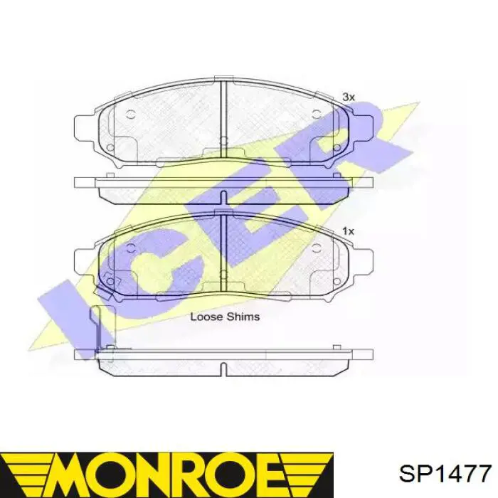 Muelle delantero MB303387 Mitsubishi