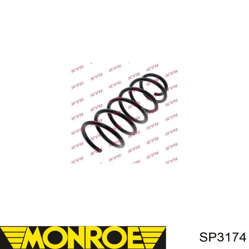 SP3174 Monroe muelle de suspensión eje delantero