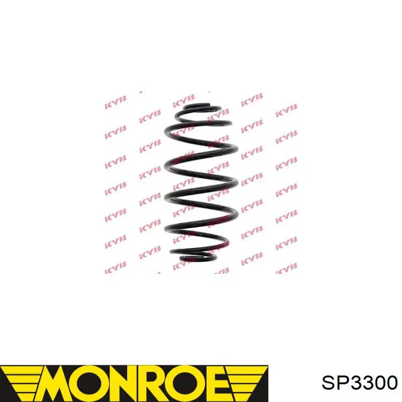 SP3300 Monroe muelle de suspensión eje trasero