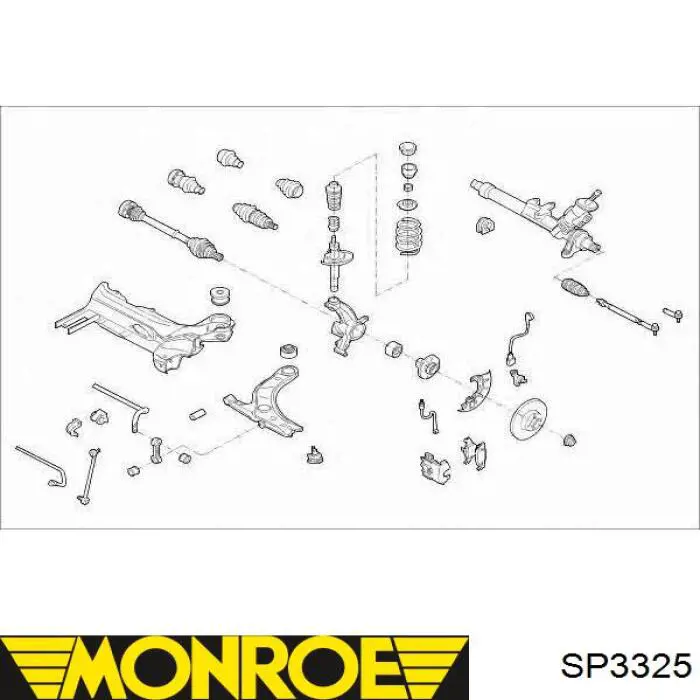 Muelle delantero PRTH438 Starline