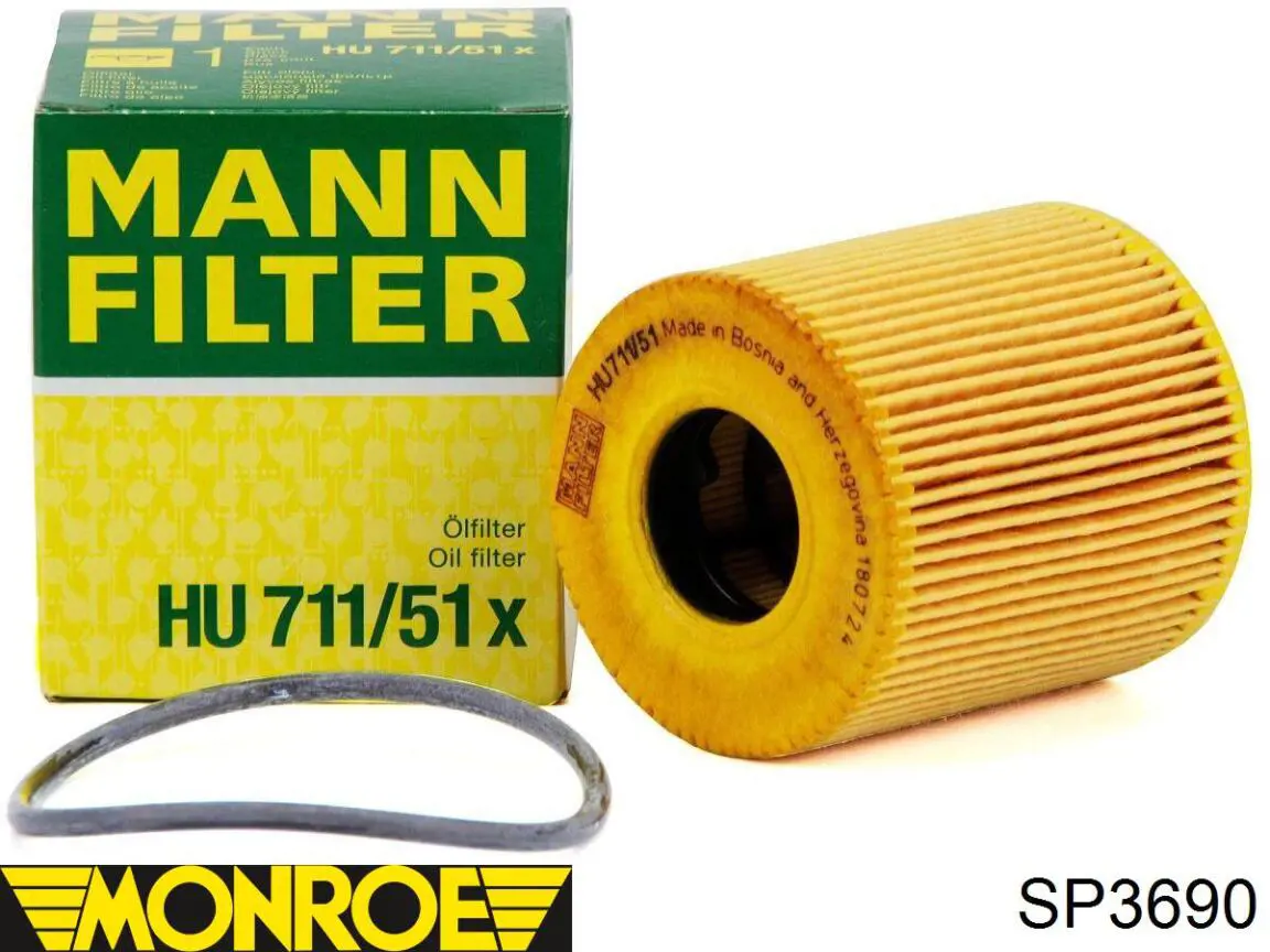 SP3690 Monroe Muelle trasero