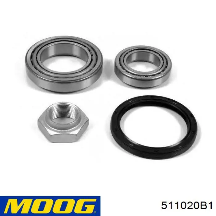 511020B1 Moog cojinete de rueda trasero