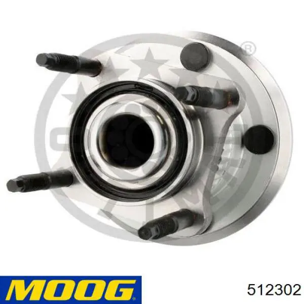 512302 Moog cubo de rueda trasero