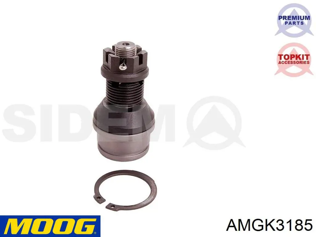 Rótula inferior y superior, juego Moog AMGK3185