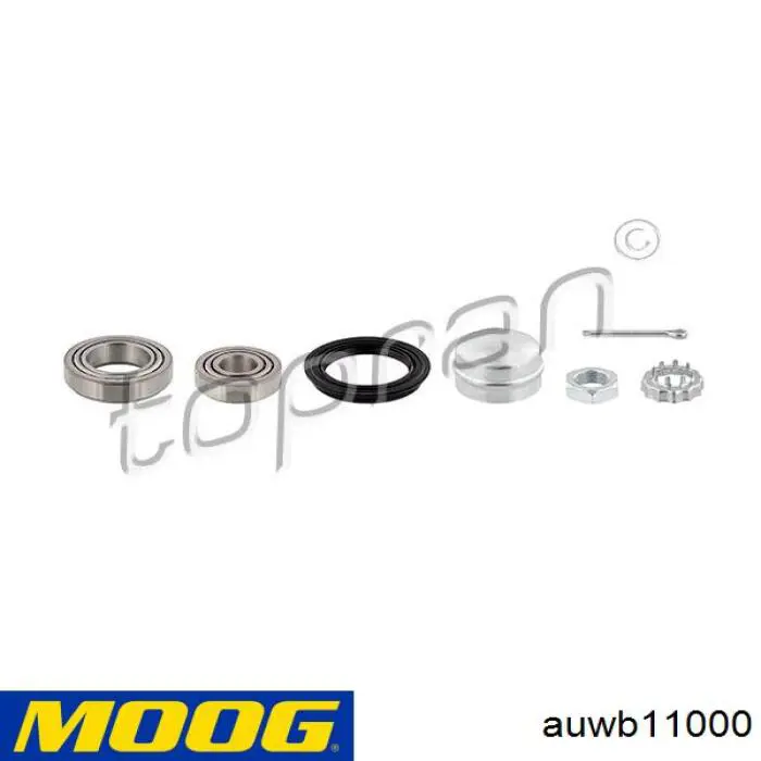 Cojinete de rueda trasero Volkswagen Jetta 2 19E, 1G2, 165, 167