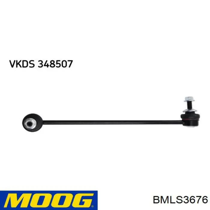 BMLS3676 Moog barra estabilizadora delantera derecha
