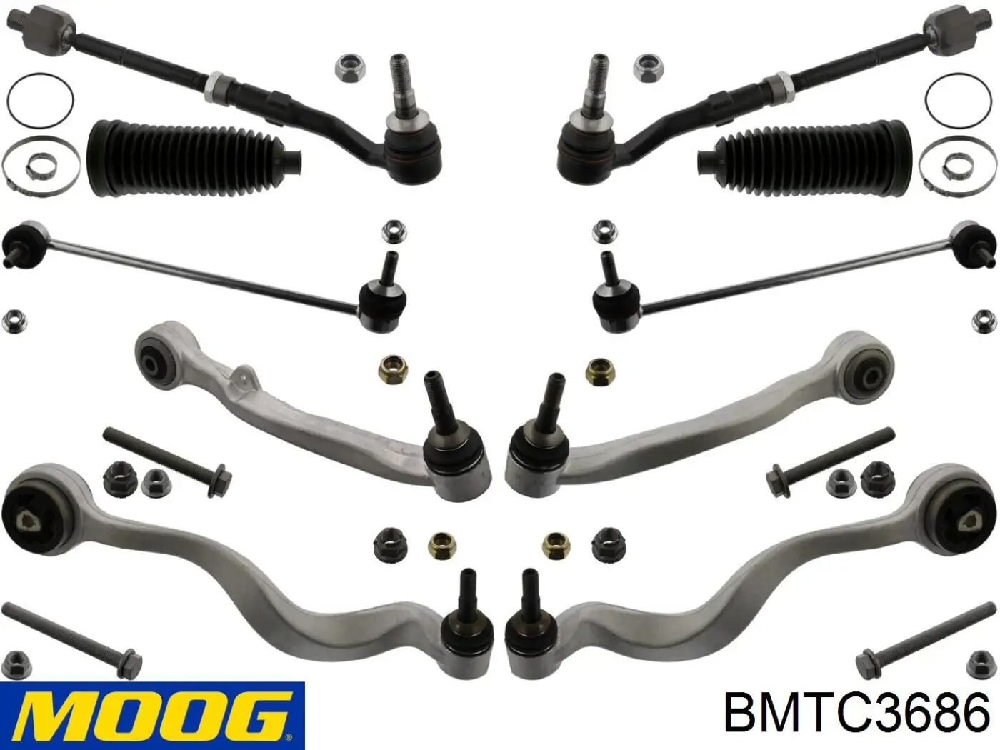 Brazo inferior izquierdo de la suspensión delantera BMTC3686 Moog