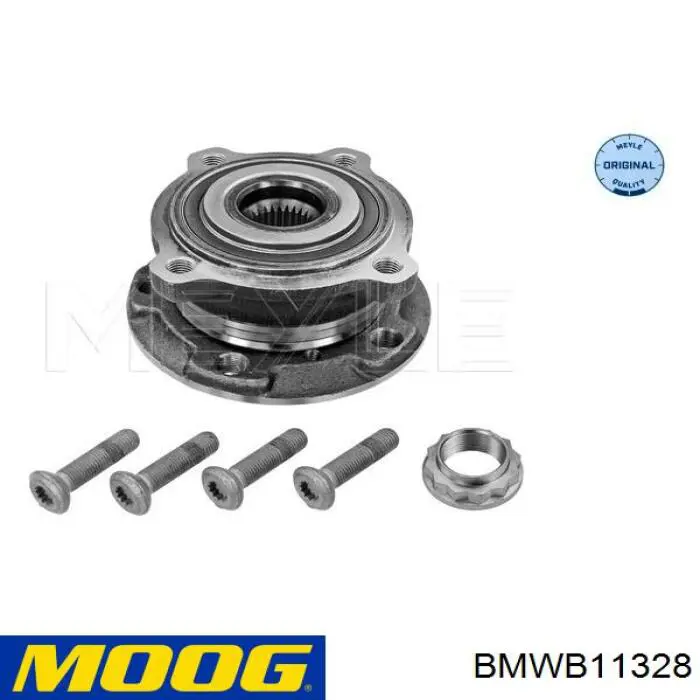 BMWB11328 Moog cubo de rueda delantero