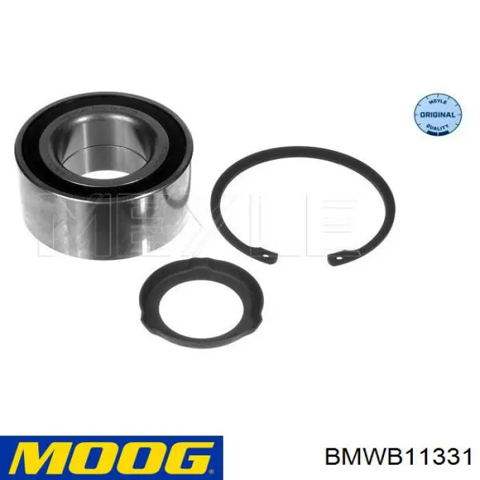 BMWB11331 Moog cojinete de rueda trasero