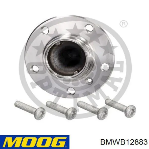 BMWB12883 Moog cubo de rueda delantero