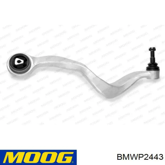 BMWP2443 Moog barra oscilante, suspensión de ruedas delantera, inferior izquierda