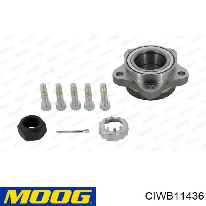 Cubo de rueda trasero 9403350718 Fiat/Alfa/Lancia
