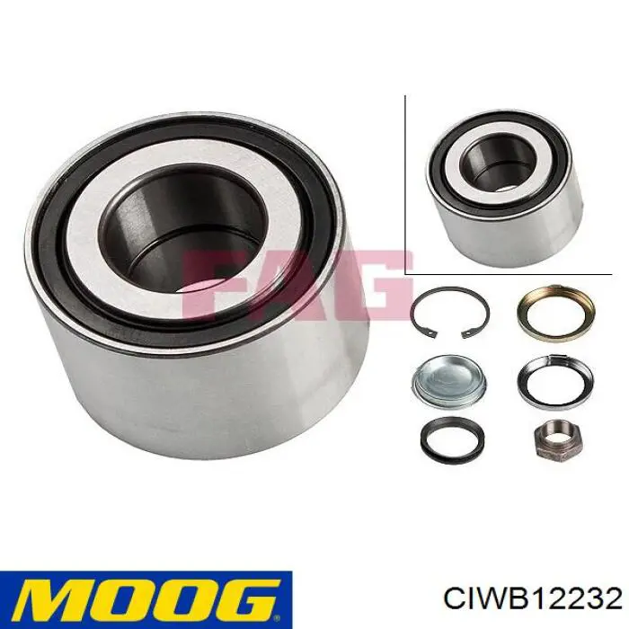 Comprar 90151 Metalcaucho Cojinete de rueda trasero