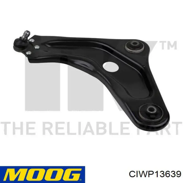 Brazo inferior izquierdo de la suspensión delantera 1682732380 Peugeot/Citroen