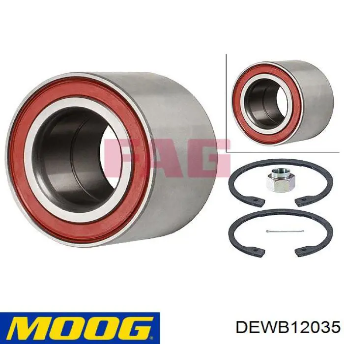 Cojinete de rueda delantero Chevrolet Aveo 2 T250, T255