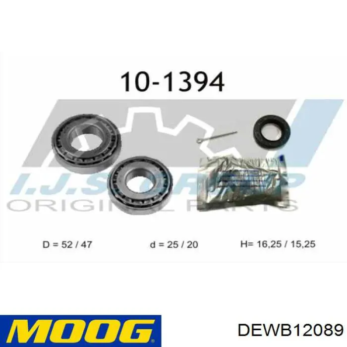Cojinete de cubo Hyundai/Kia 4322502500