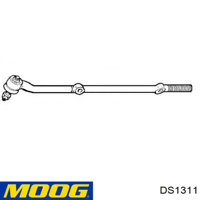Barra de dirección derecha Moog DS1311