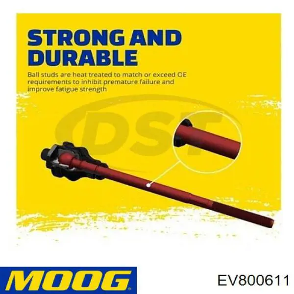 Barra de acoplamiento EV800611 Moog